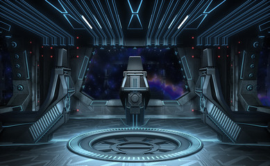 Black Eagle. Spaceship interior.  © apexinfinity