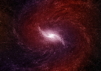 galaxy in a free space