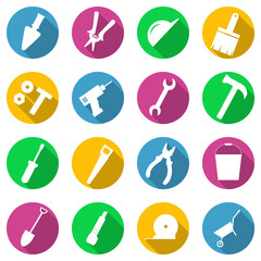 Repair icon set vector