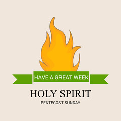 Pentecost sunday