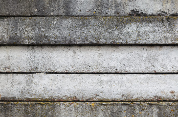 Close-up of old weathered concrete slabs. Vintage concrete background. Old concrete texture.