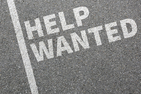 Help wanted jobs, job advertisement working recruitment employee