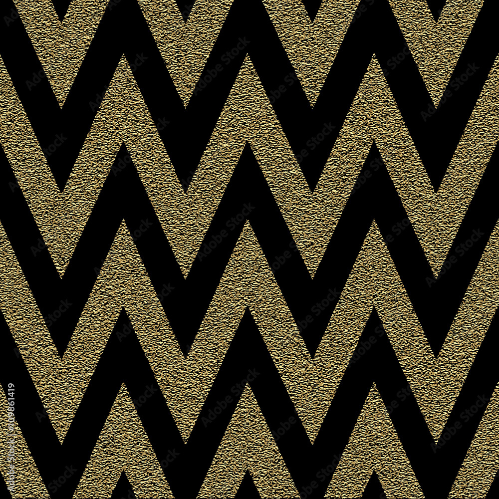 Aufkleber Pattern in zigzag. Classic chevron seamless pattern. Vector design