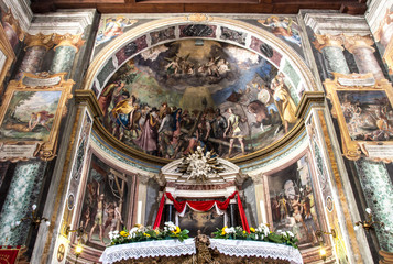 Obraz premium Abside Chiesa di San Vitale Roma