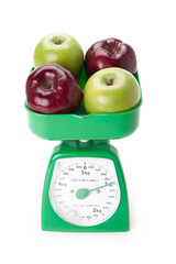 scale of sweet dessert