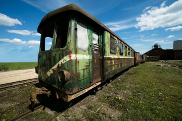 Fototapeta na wymiar Old train