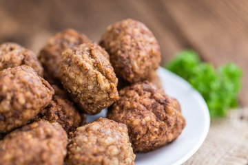 Meatballs (fresh made)
