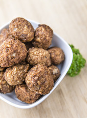 Portion of Meatballs