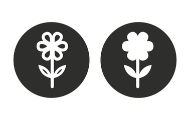 Flower - vector icon.