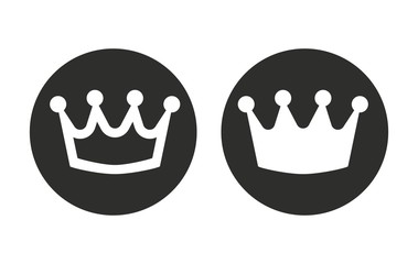 Crown - vector icon.