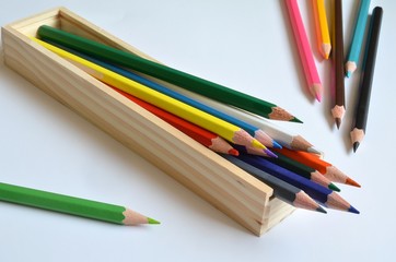 Fototapeta premium school supplies