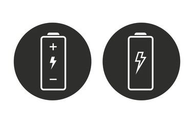 Battery - vector icon.