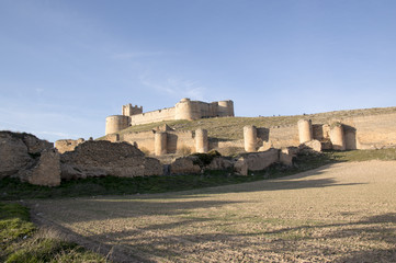 Overlooking the castle of Berlanga