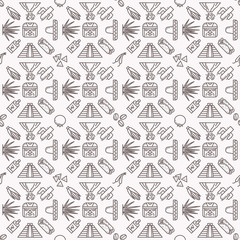 Mexican Seamless pattern.