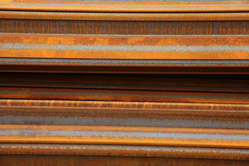 Railway on construction