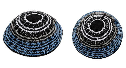 Embroidered jewish kipas