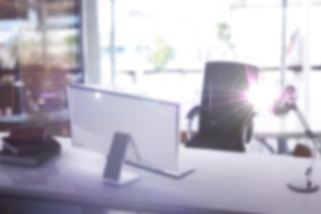 Composite image of an office