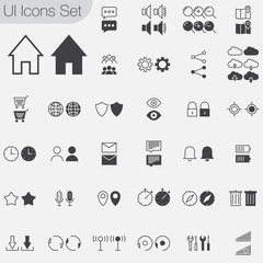 user interface icons