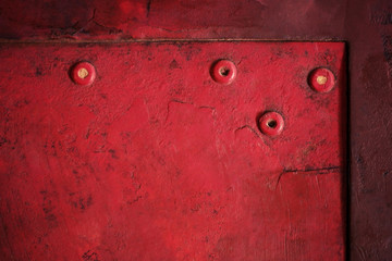 Vintage background of red grungy texture.