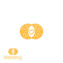 Logo wedding event