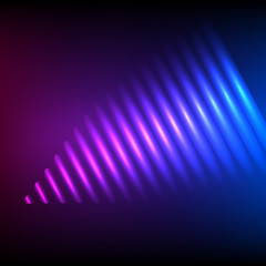 sound wave blurry purple background presentation