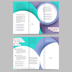 Abstract brochure template