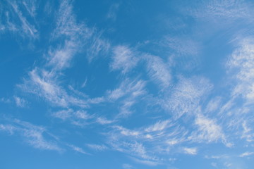 Blue sky clouds