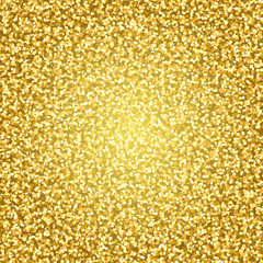 Abstract seamless pattern with glitter golden texture