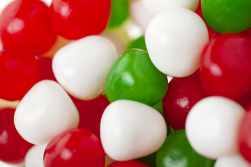 multicolored gumballs