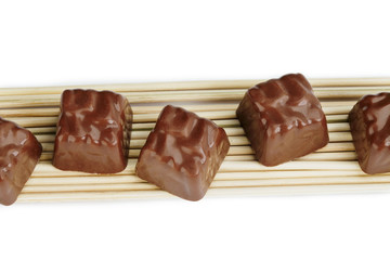 chocolate cubes