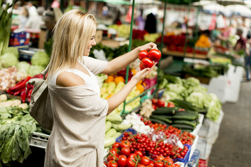 Woman at the market