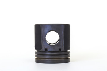 Obraz premium auto piston parts white background isolated