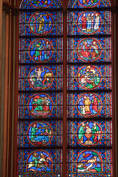 french old church dome window