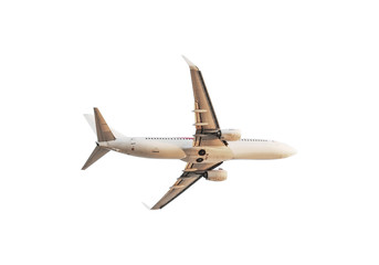 Airplane isolated, Clipping path