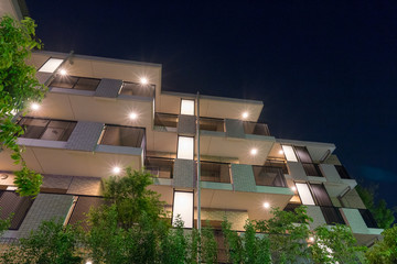 高級マンション（夜景）