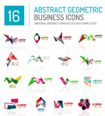 Abstract business icons