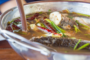spicy fish soup