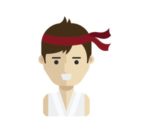 People At Work Avatar -  Karate Instructor
