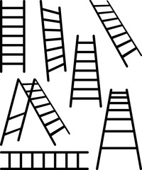Ladder Icon Set