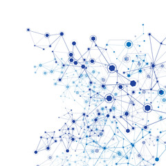 Global Network - Vector Illustration, Graphic Design. 