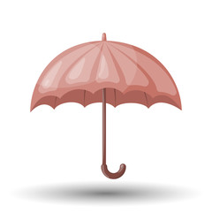 Umbrella colorful icon