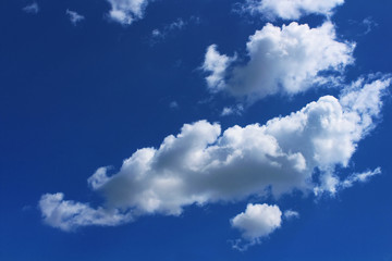 Naklejka na ściany i meble Cloud Against The Blue Sky