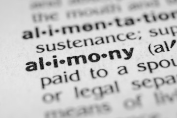 Alimony