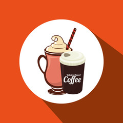 beverage flat icon design 