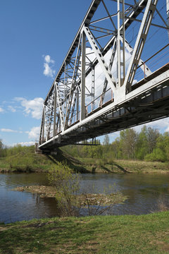 Fototapeta railroad bridge