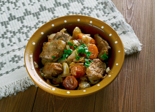 Estonian stew pork