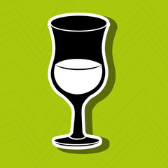 beverage flat icon design 