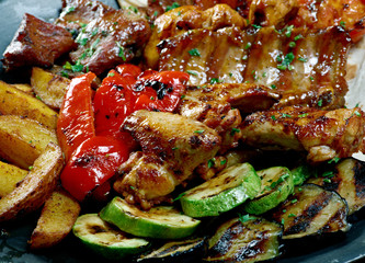 Shashlik  - shish kebab