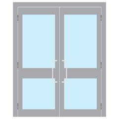 Entrance door vector