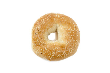 bagel bread with sesame seeds